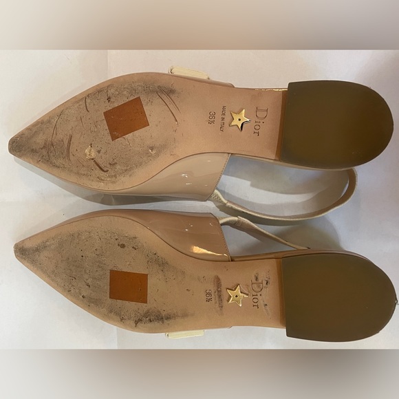 DIOR J'ADIOR SLINGBACK FLAT NUDE - Picture 7 of 7